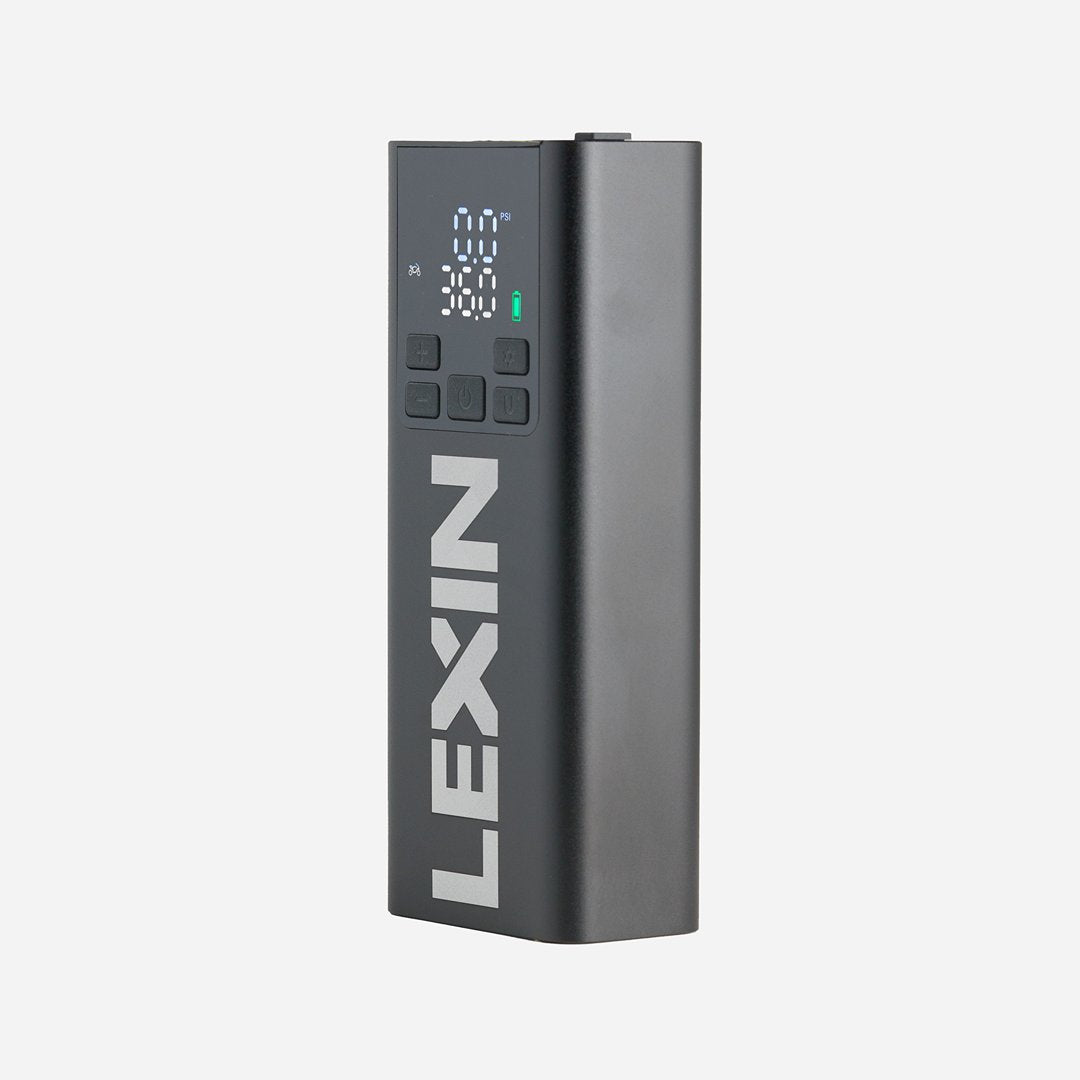 LEXIN P5 Elektrische Luftpumpe, Akku Kompressor 5000 mAh, 10,3 Bar