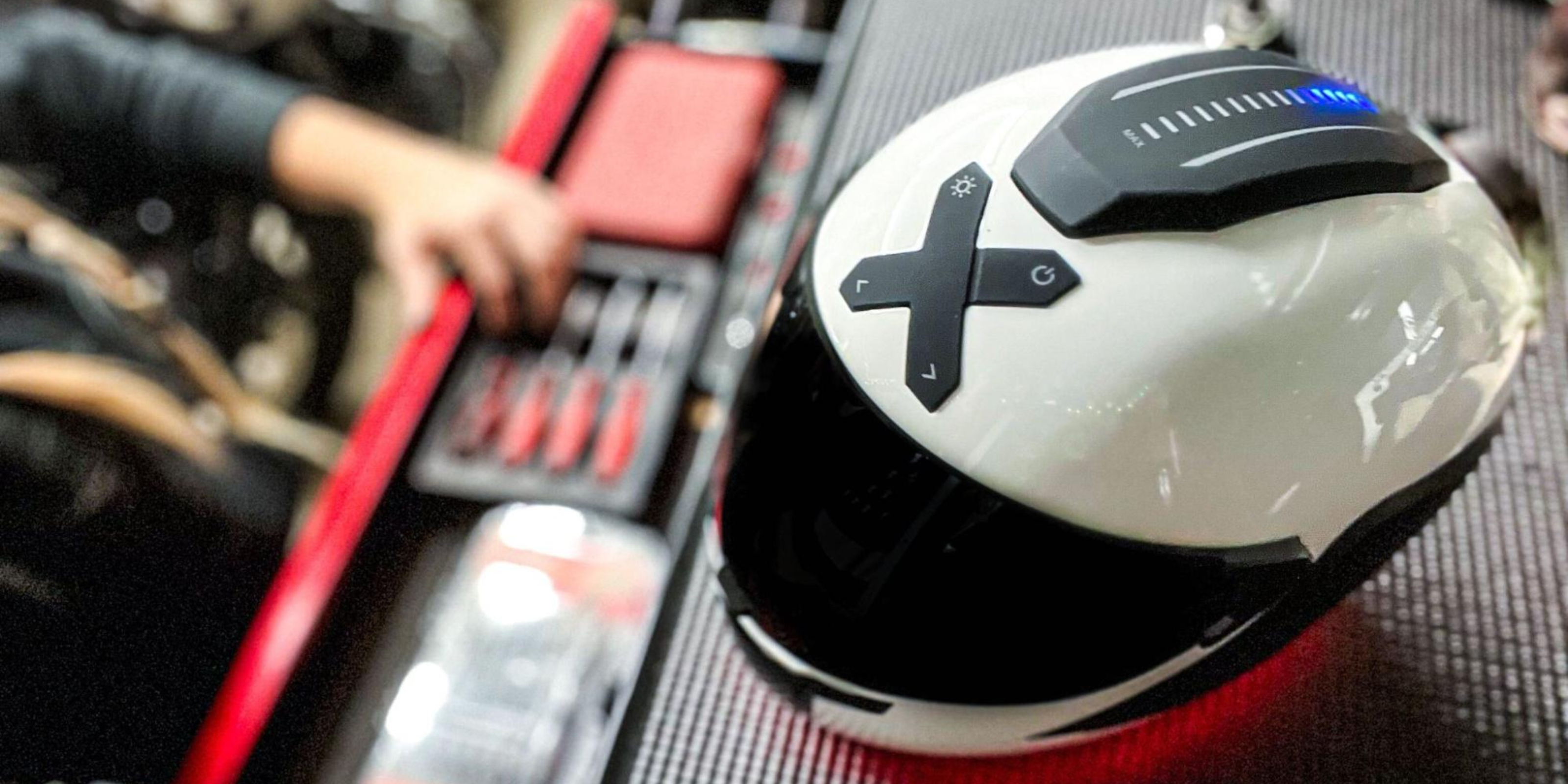 LEXIN G2 Oreillette bluetooth Intercom pour casque intégral de moto