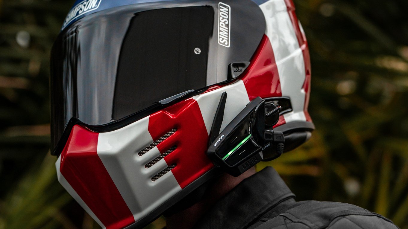 LEXIN Novus Bluetooth Headset Intercom For Helmets